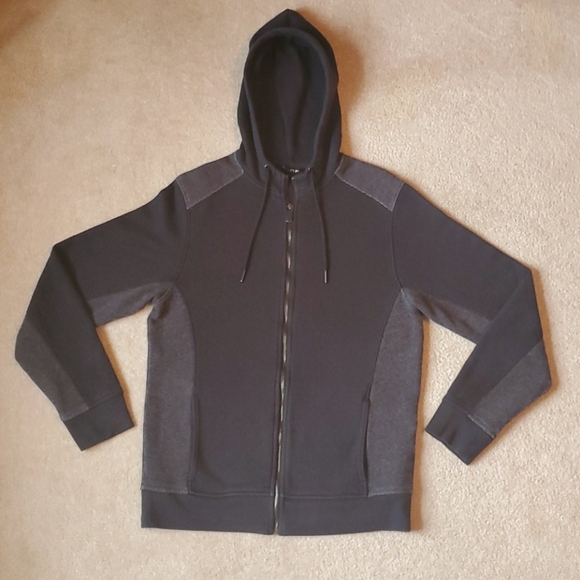 Apt. 9 size small black/grey zip up hoodie - Picture 6 of 13